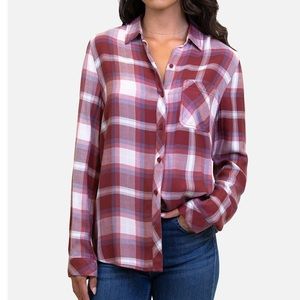 Beach lunch lounge brand charley flannel shirt